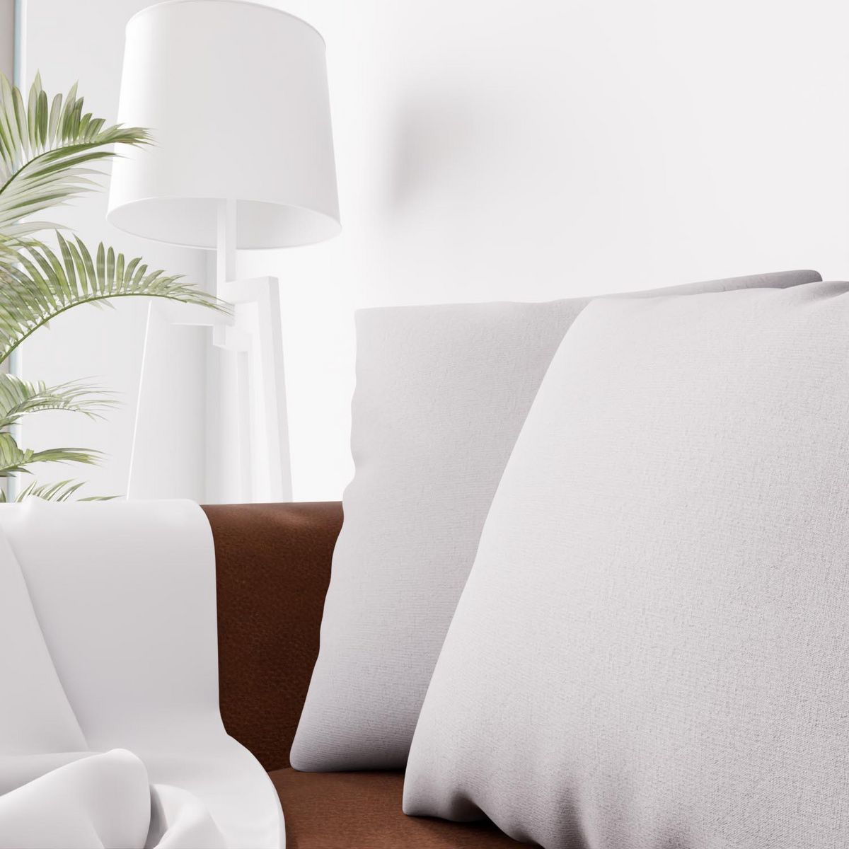 SOLEIL D'OCRE Coussin décoratif 45x45 cm Eclipse, par Soleil d'ocre