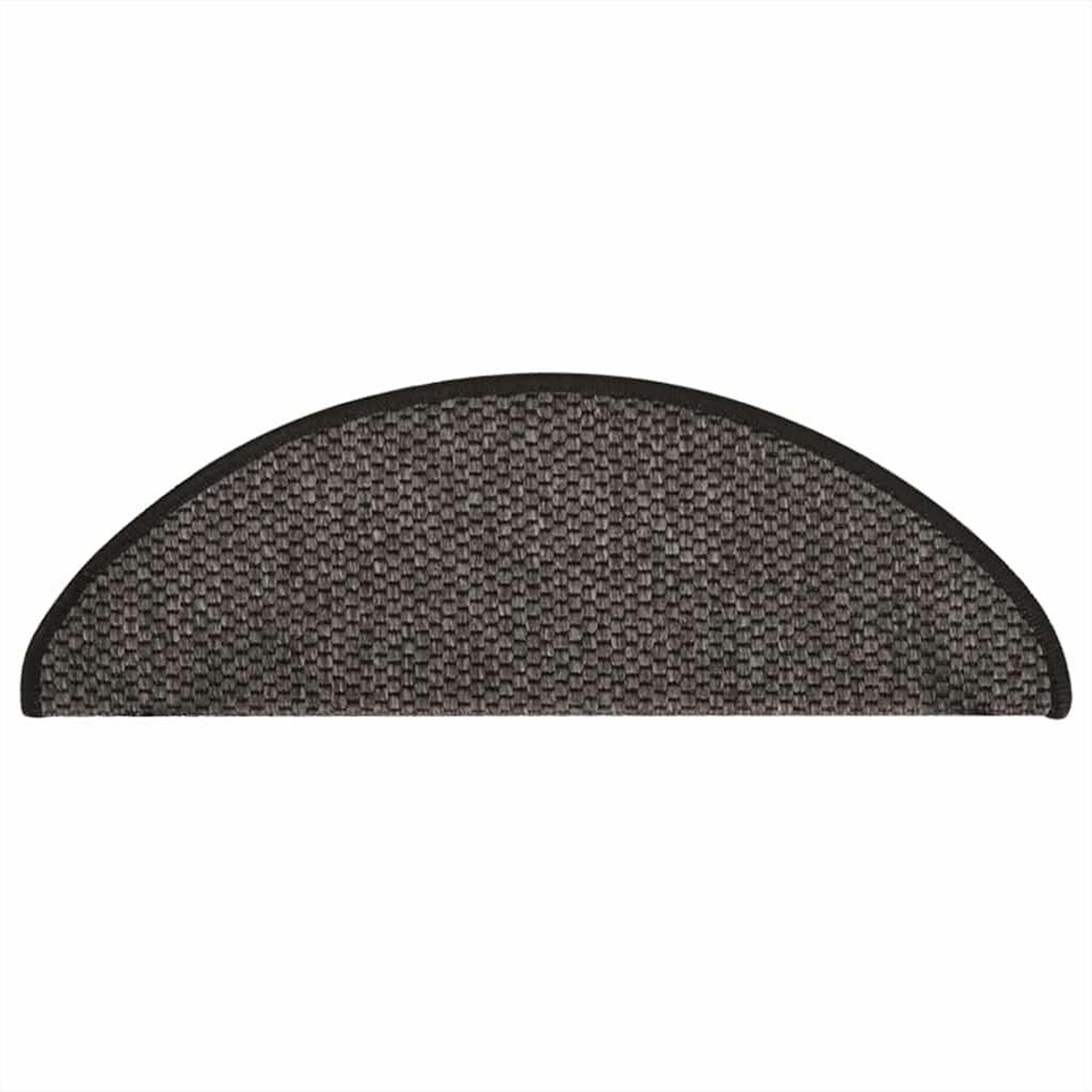 Voir la diapositive 5 : VIDAXL Tapis d'escalier autocollants 30 pcs 65x21x4 cm anthracite