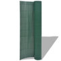 Voir la diapositive 2 : VIDAXL Cloture de jardin Double face PVC 90 x 500 cm Vert