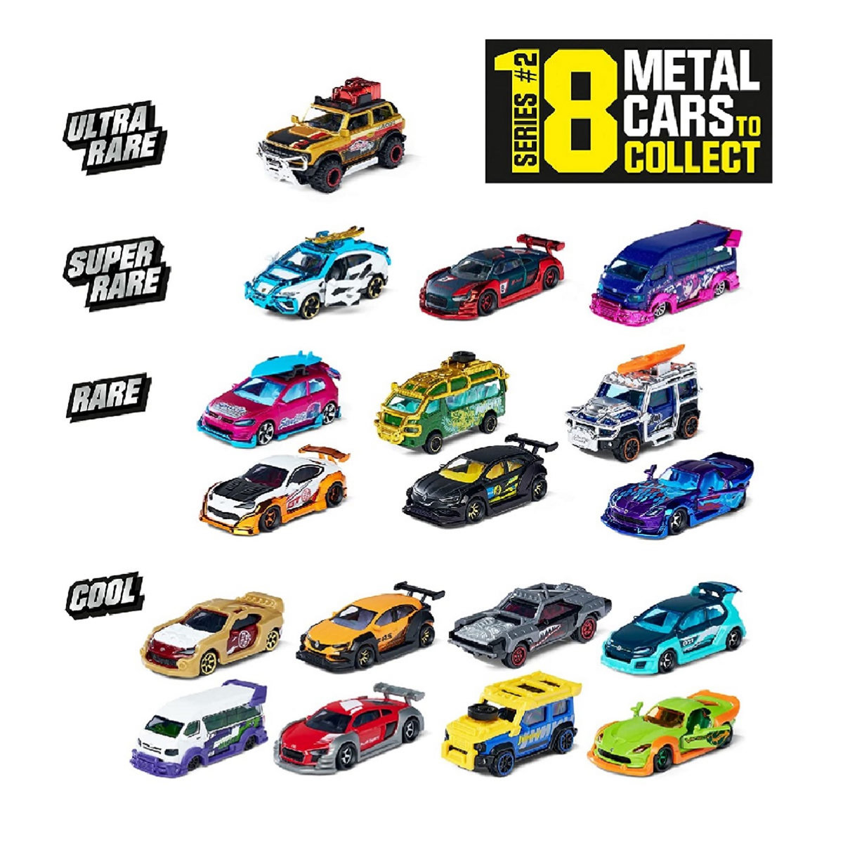 SIMBA Coffret 4 véhicules Tune's up Majorette