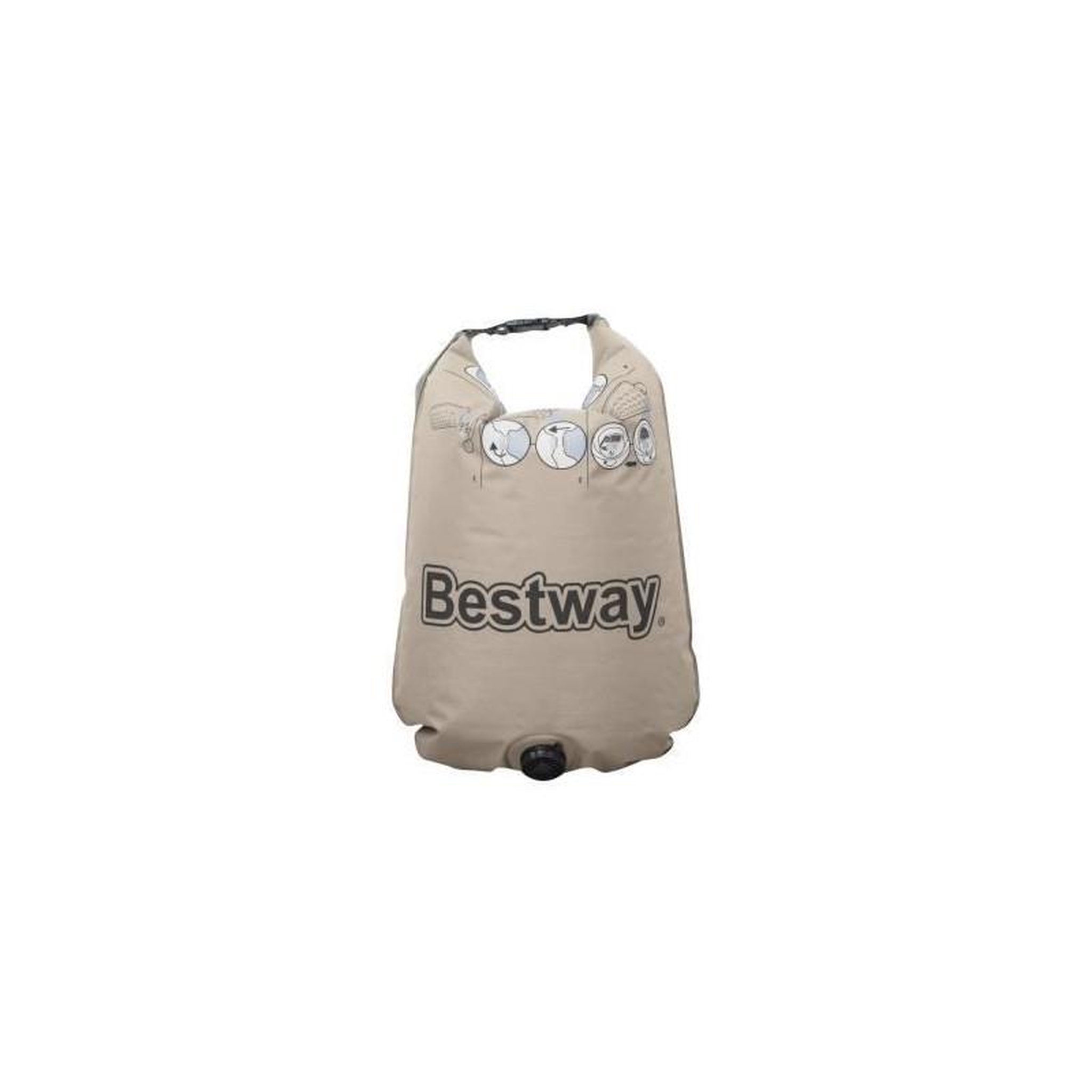 Voir la diapositive 4 : BESTWAY Bestway Matelas Double Roll & Relax 203x183x22 cm Gonflable et Camping 67703