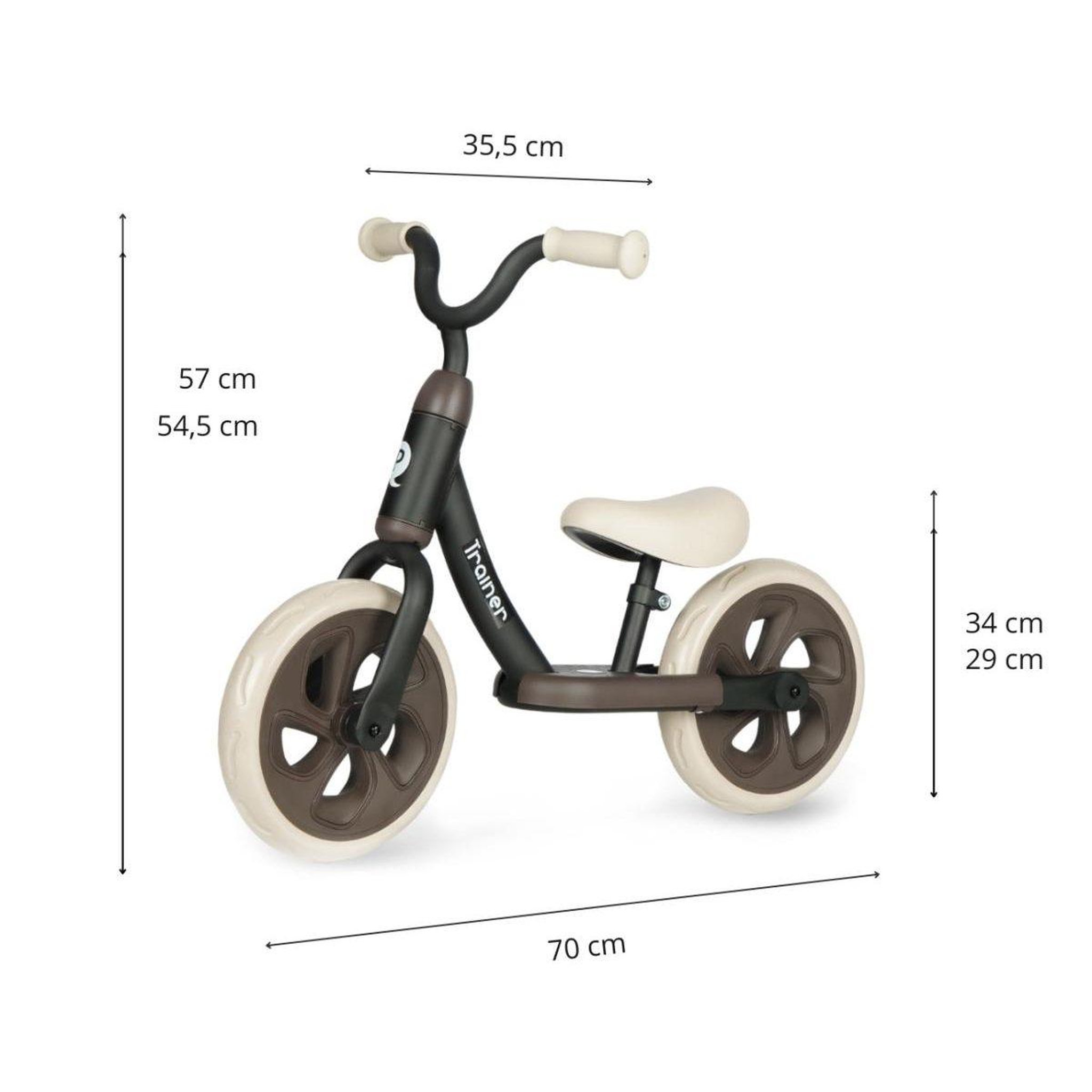 Voir la diapositive 3 : QPLAY Draisienne  trainer noir