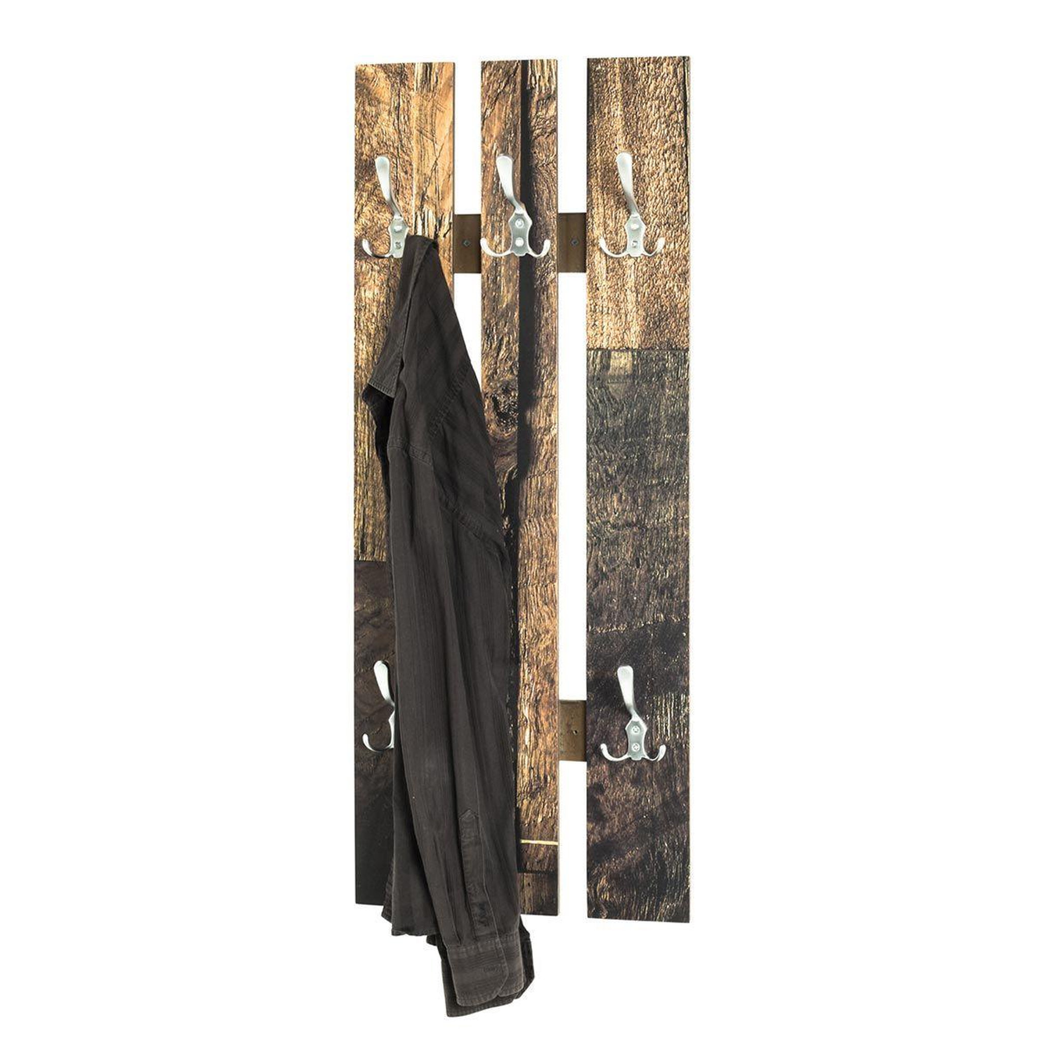 Voir la diapositive 2 : Paris Prix Patère murale design  maho  100cm naturel