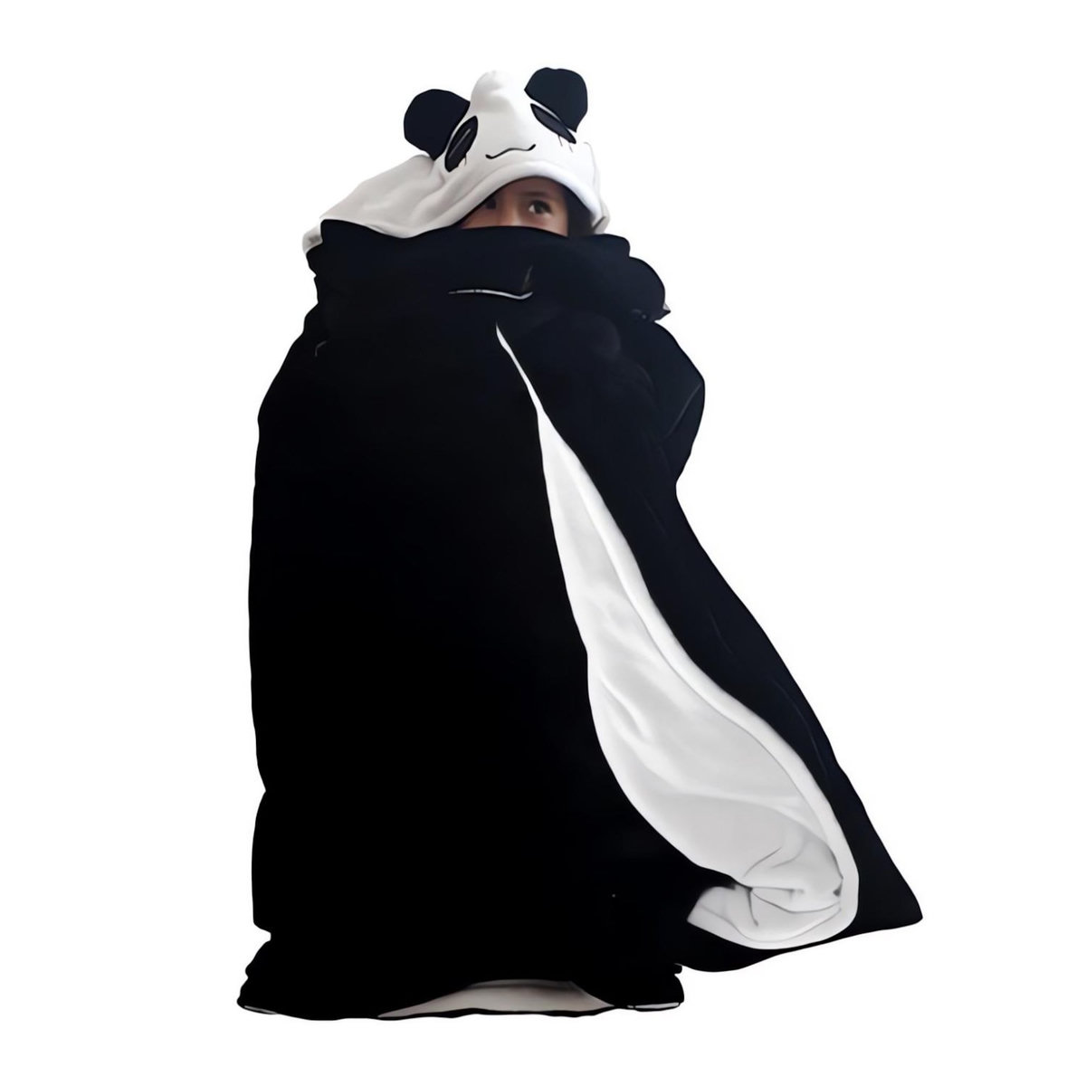 SOLEIL D'OCRE Plaid polaire 116x134 cm PANDA