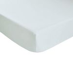 DODO Drap housse Coton BIO Vert d'eau. Coloris disponibles : Vert