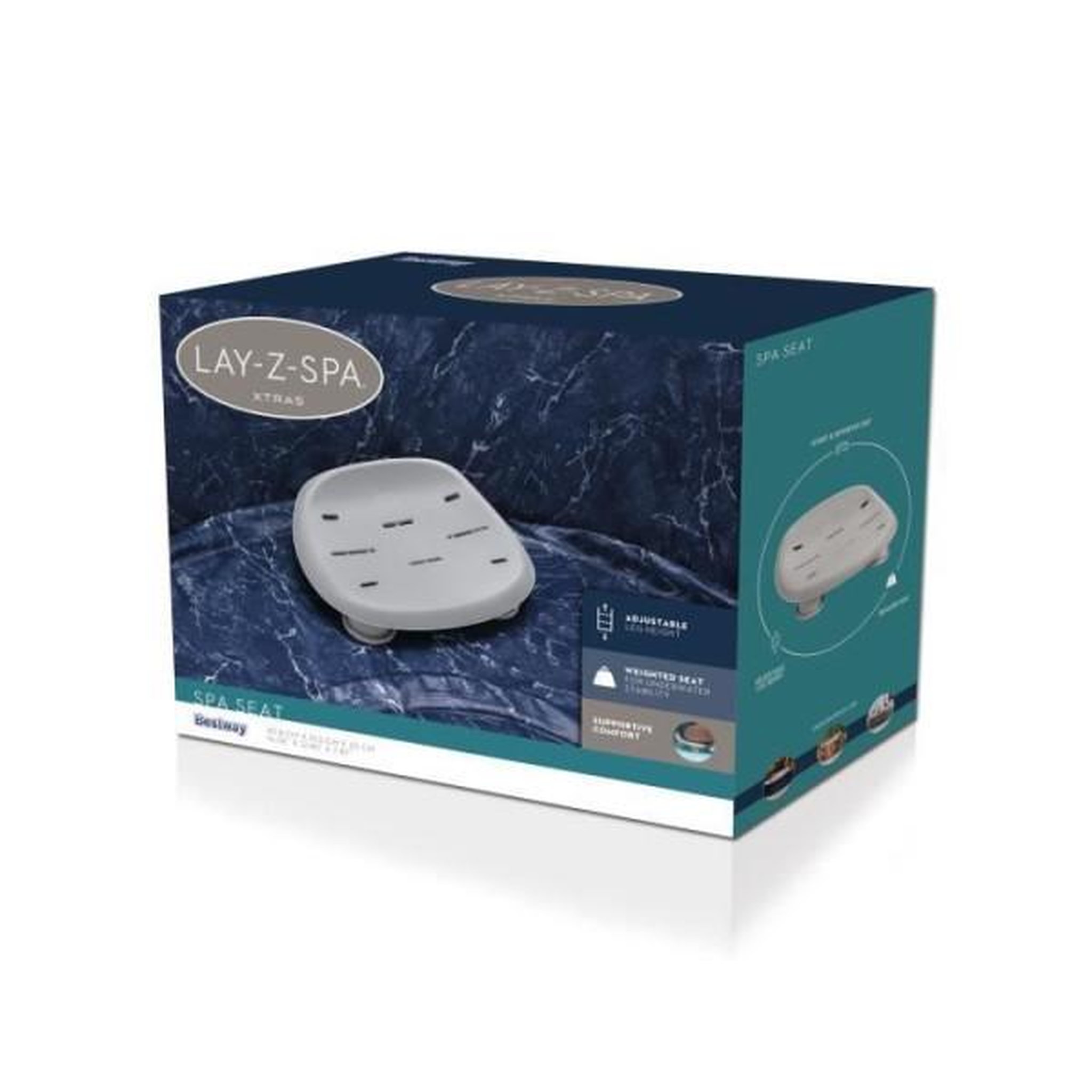 Voir la diapositive 3 : BESTWAY Siege avec hauteur réglable pour spas - Bestway