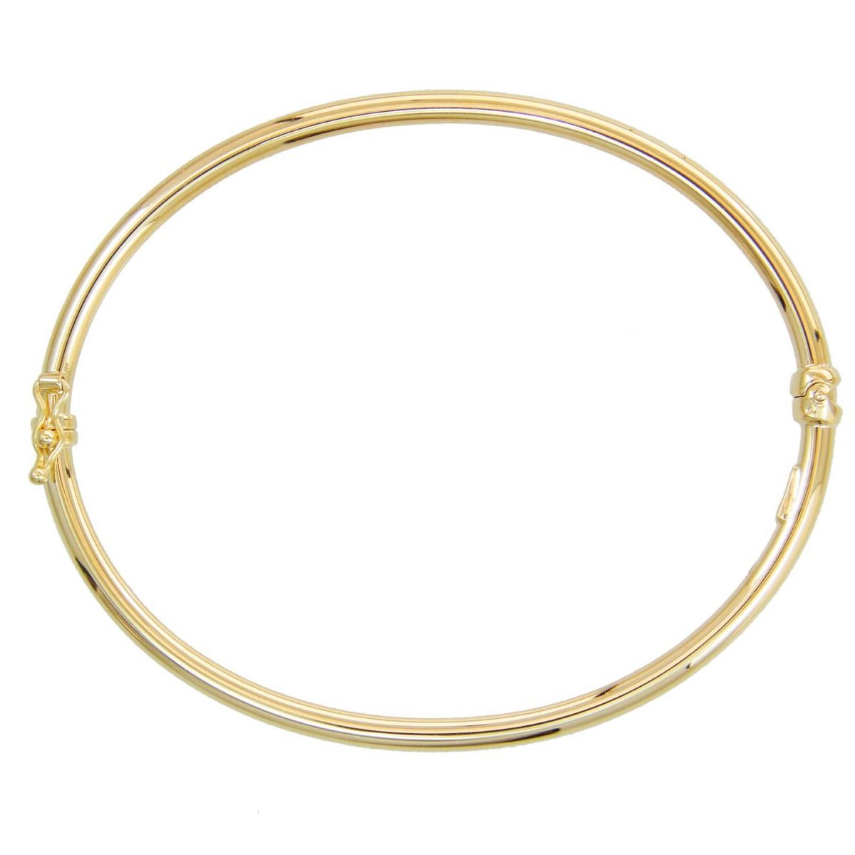 L'ATELIER D'AZUR Bracelet Or Jaune - Jonc Ouvrant Oval Femme
