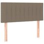 Voir la diapositive 2 : VIDAXL Tete de lit Taupe 100x5x78/88 cm Tissu