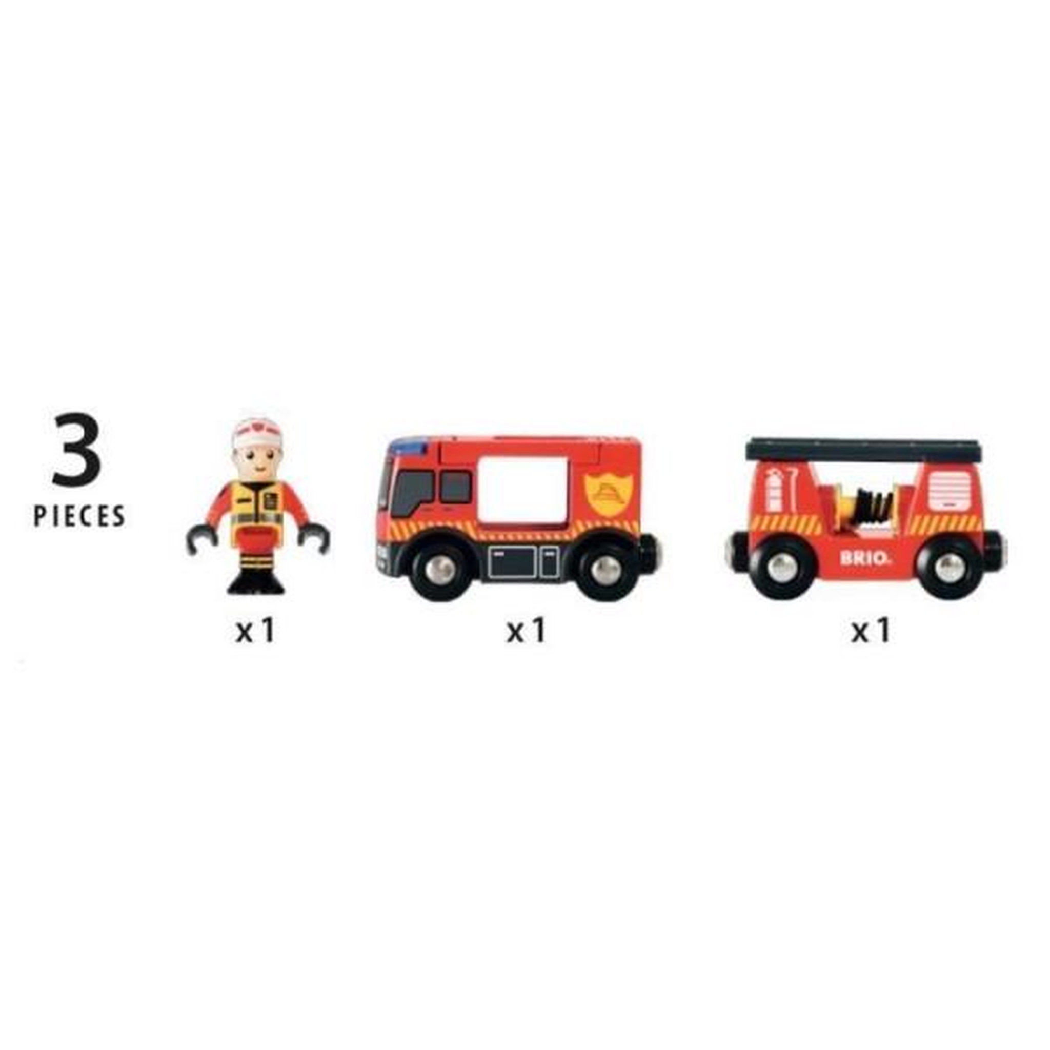 Voir la diapositive 4 : Brio 33811 Camion de Pompier Son et Lumiere