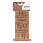 Artemio Ruban en jute - Treillis - 2 m x 4 cm