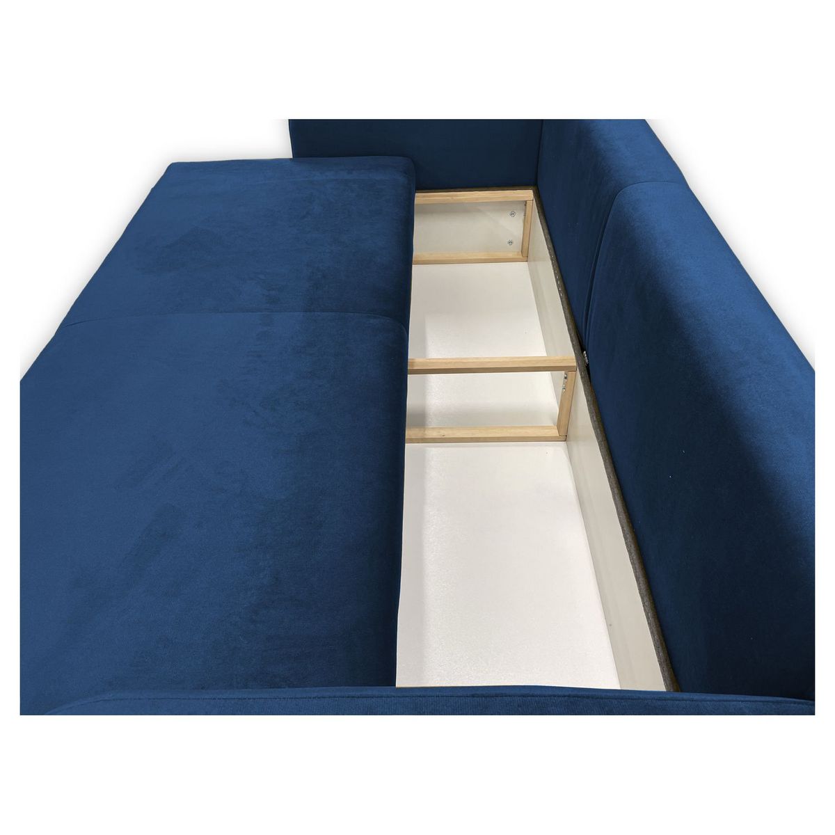 Canapé droit convertible 3 places tissu BOB