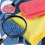 Voir la diapositive 3 : tectake Lot de 30 chiffons en microfibres lavables pour un nettoyage en profondeur et sans traces multicolore