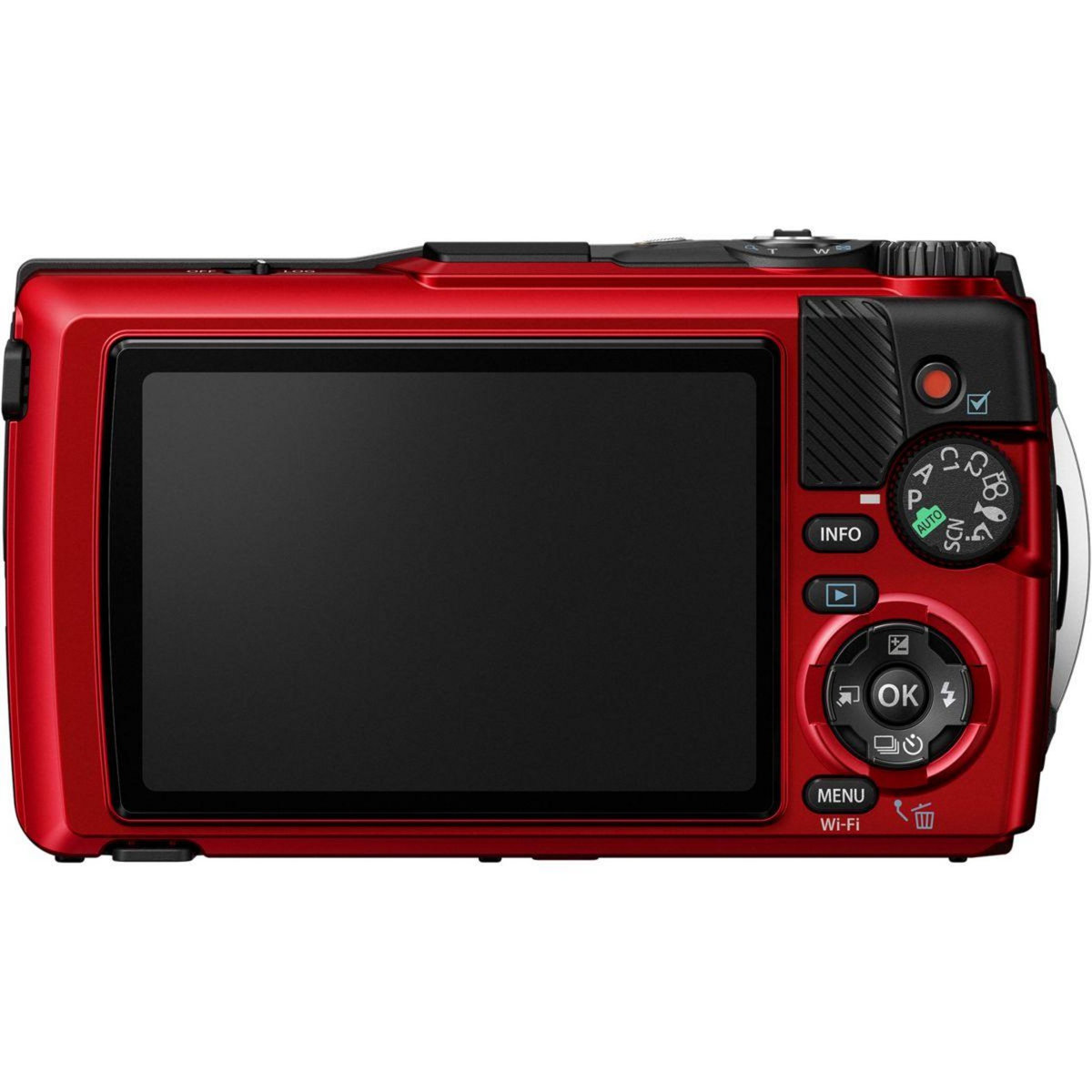 OM SYSTEM Appareil photo Compact TG-7 Red