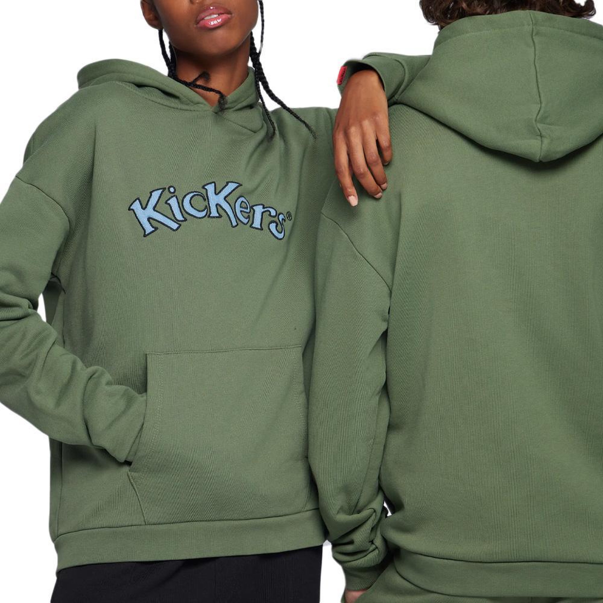 Voir la diapositive 2 : Kickers Sweat Kaki Mixte Kickers Arch