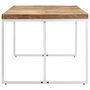 Voir la diapositive 3 : VIDAXL Table a manger 180x90x76 cm Bois massif d'acacia et de manguier