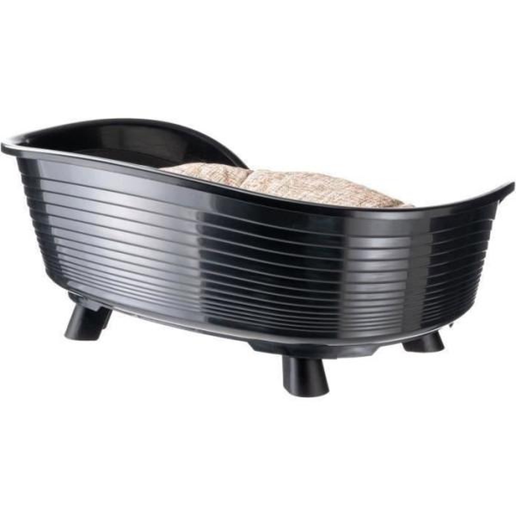 Voir la diapositive 4 : Ferplast Corbeille - FERPLAST - THRONE 6 - Avec coussin relax - Noir