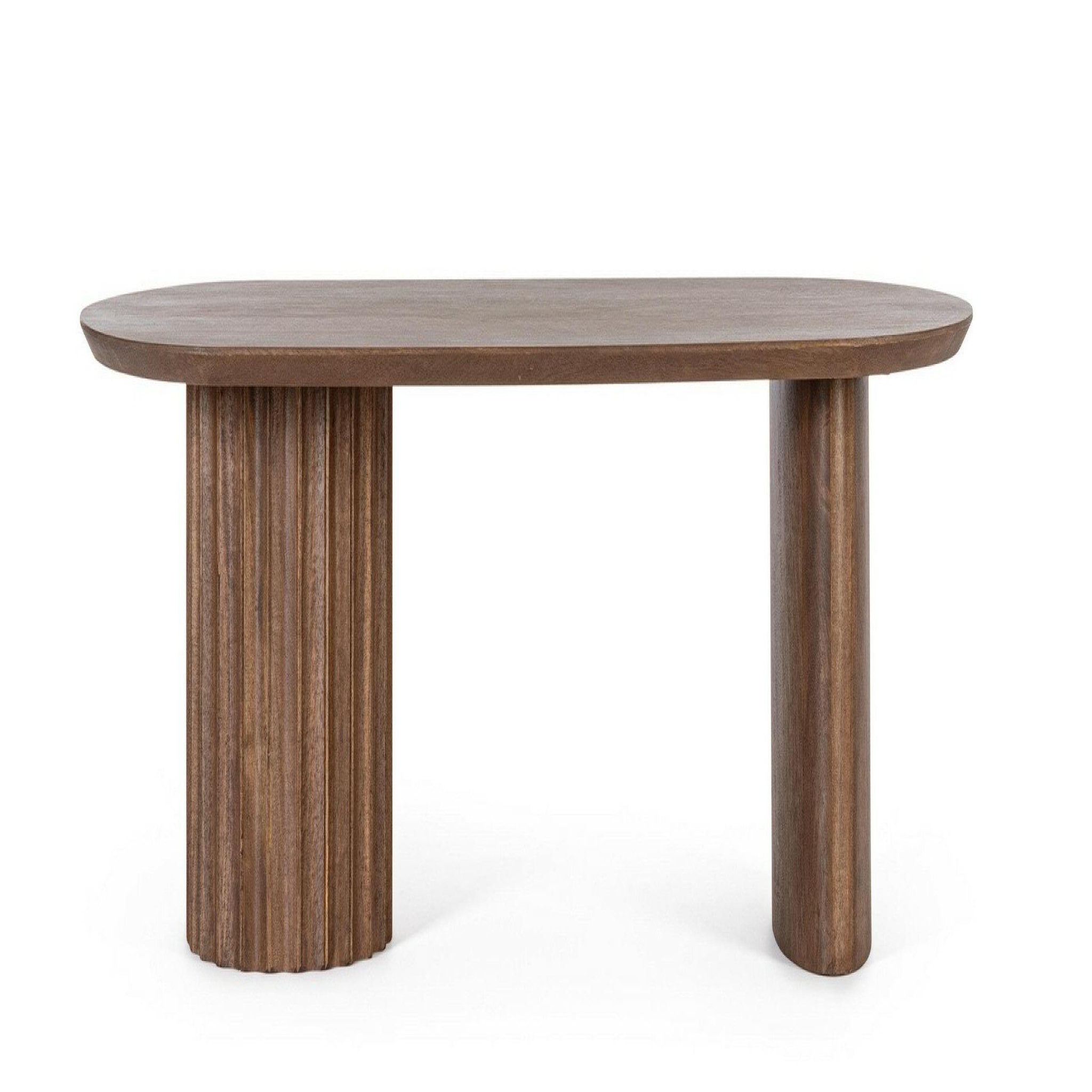 Voir la diapositive 3 : JLC KREATION Table basse en manguier naturel, 130 cm mira