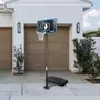SWAGER Panier de Basketball sur Pied Mobile   The Glider  Hauteur Réglable de 2,30m à 3,05m