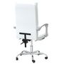 Voir la diapositive 5 : VIDAXL Fauteuil inclinable de bureau Blanc Similicuir