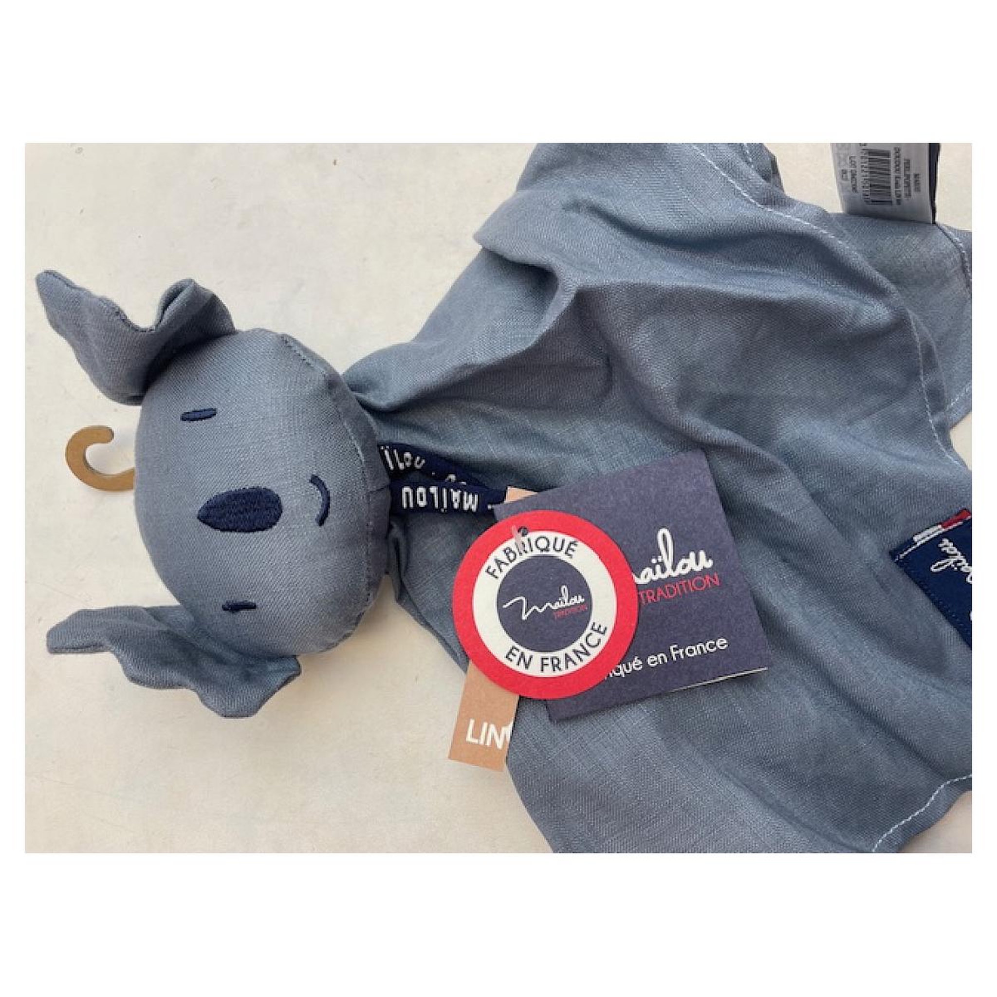MAILOU Perlipopette Doudou koala bleu
