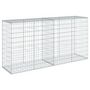 Voir la diapositive 5 : VIDAXL Panier gabion avec couvercle 200x50x100 cm fer galvanise
