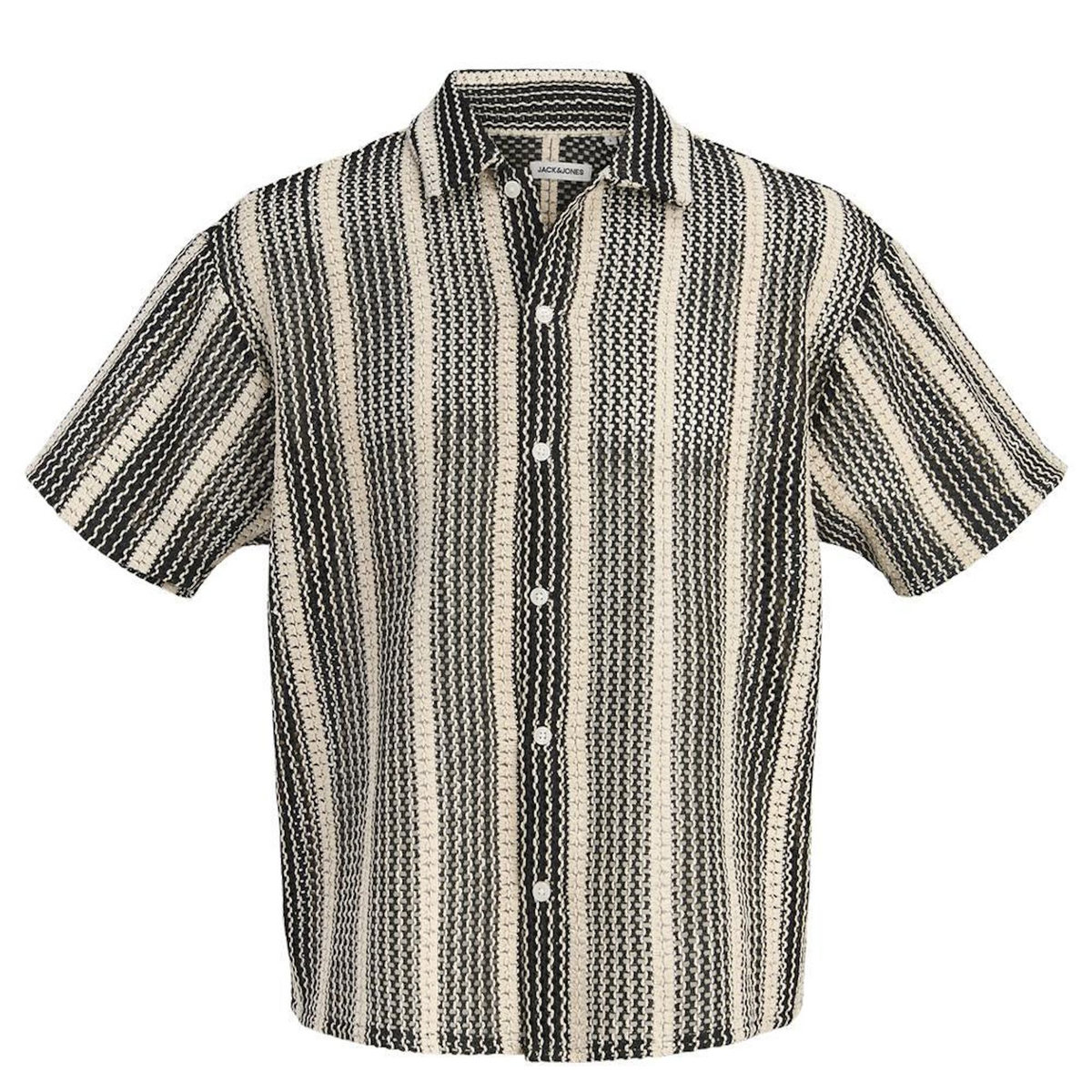 Jack & Jones Chemise Noires/Blanches Homme Jack & Jones Bellagio