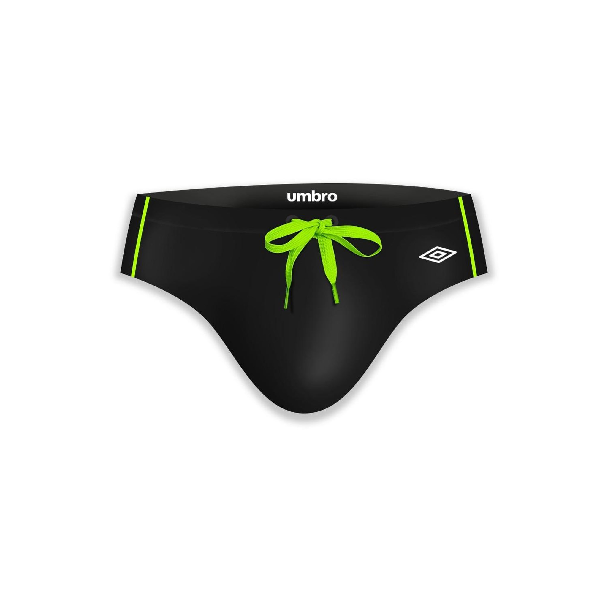Voir la diapositive 1 : UMBRO Slip de bain homme avec surpiqûres couleurs