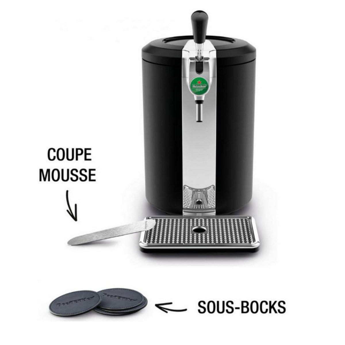 KRUPS Machine à bière 5l noir - YY4808FD