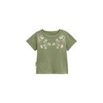 Petit Béguin T-shirt enfant Pivoina. Coloris disponibles : Vert