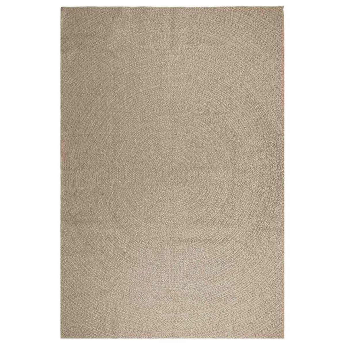 VIDAXL Tapis ZIZUR beige 240x340 cm aspect de jute interieur exterieur