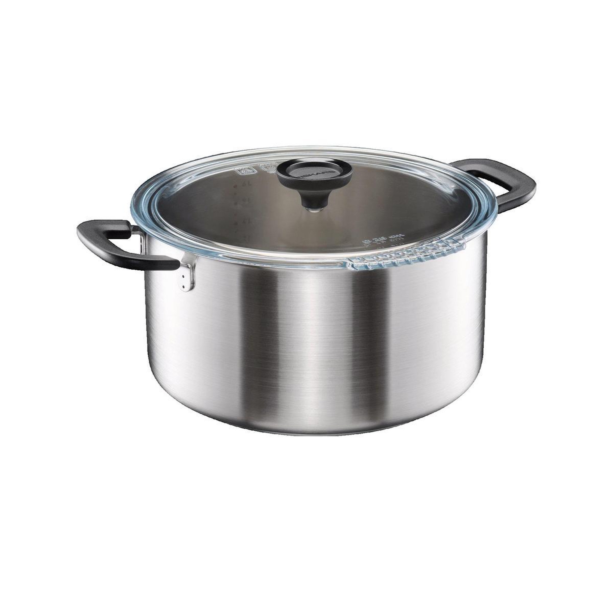 Voir la diapositive 2 : Fiskars Casserole Fiskars Functional Form 7 litres argent