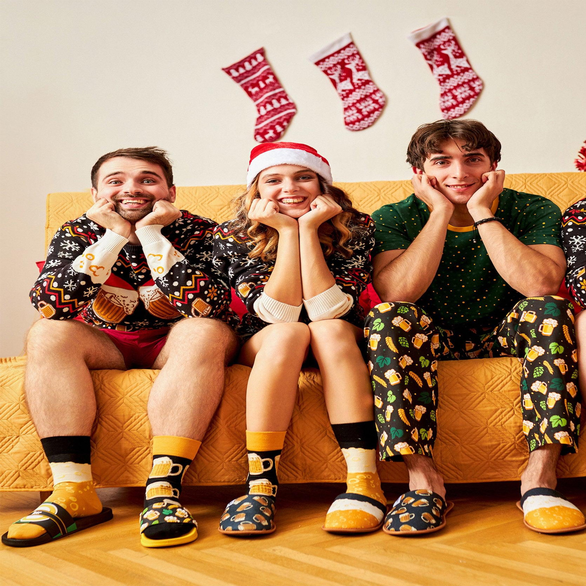 Voir la diapositive 5 : DEDOLES Chaussettes bière pression
