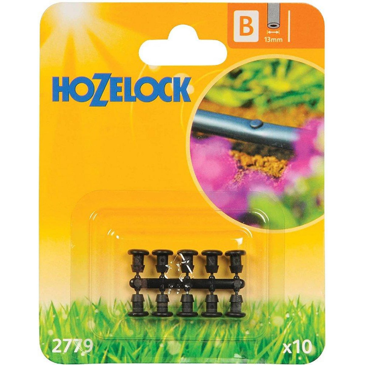 Hozelock Bouchon obturateur fin de ligne ou pour boucher un trou existant 4mm (x10)