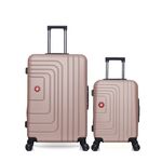 SWISS KOPPER SWISS KOPPER - LOT DE 2 - Valises grand format et cabine RUTI. Coloris disponibles : Beige