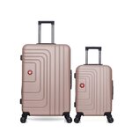 SWISS KOPPER SWISS KOPPER - LOT DE 2 - Valises grand format et cabine RUTI. Coloris disponibles : Beige