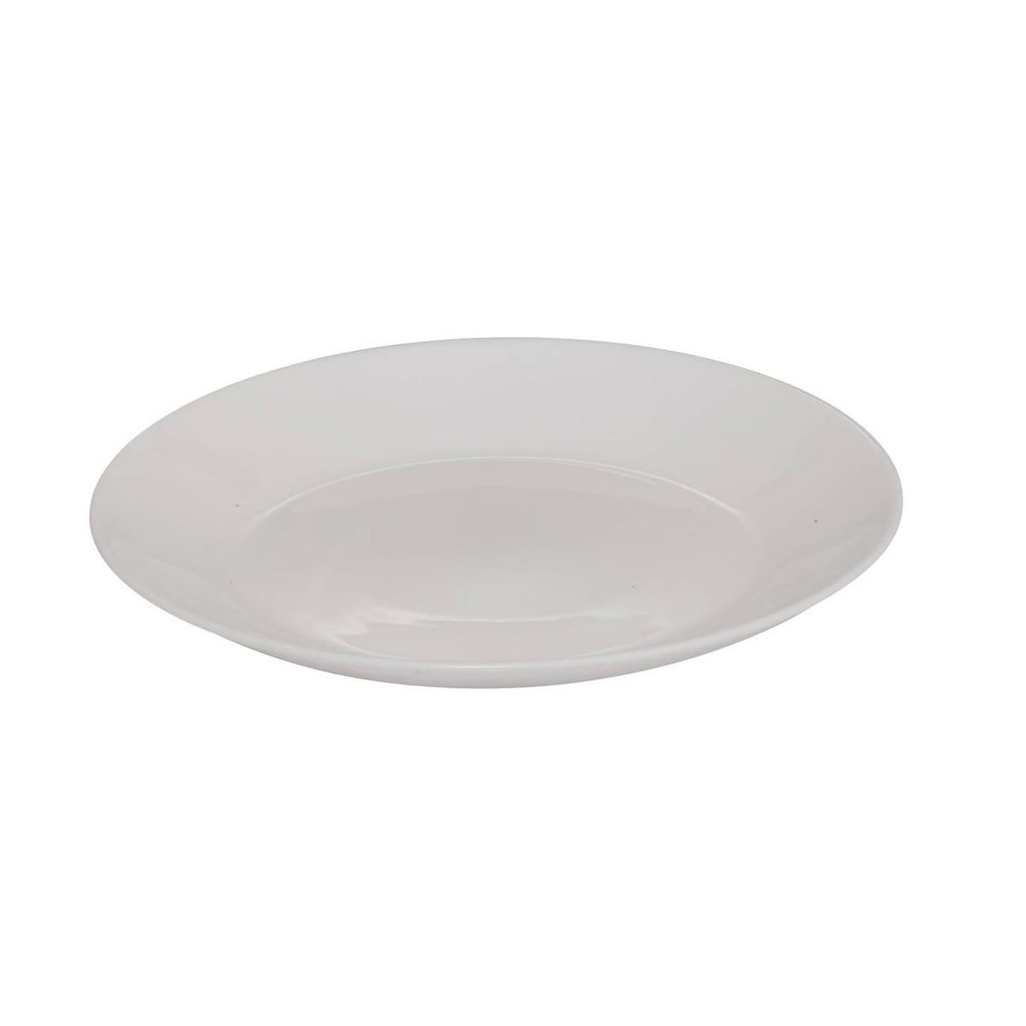 Voir la diapositive 2 : SECRET DE GOURMET Lot de 6 assiettes à dessert en verre  louise  18cm blanc