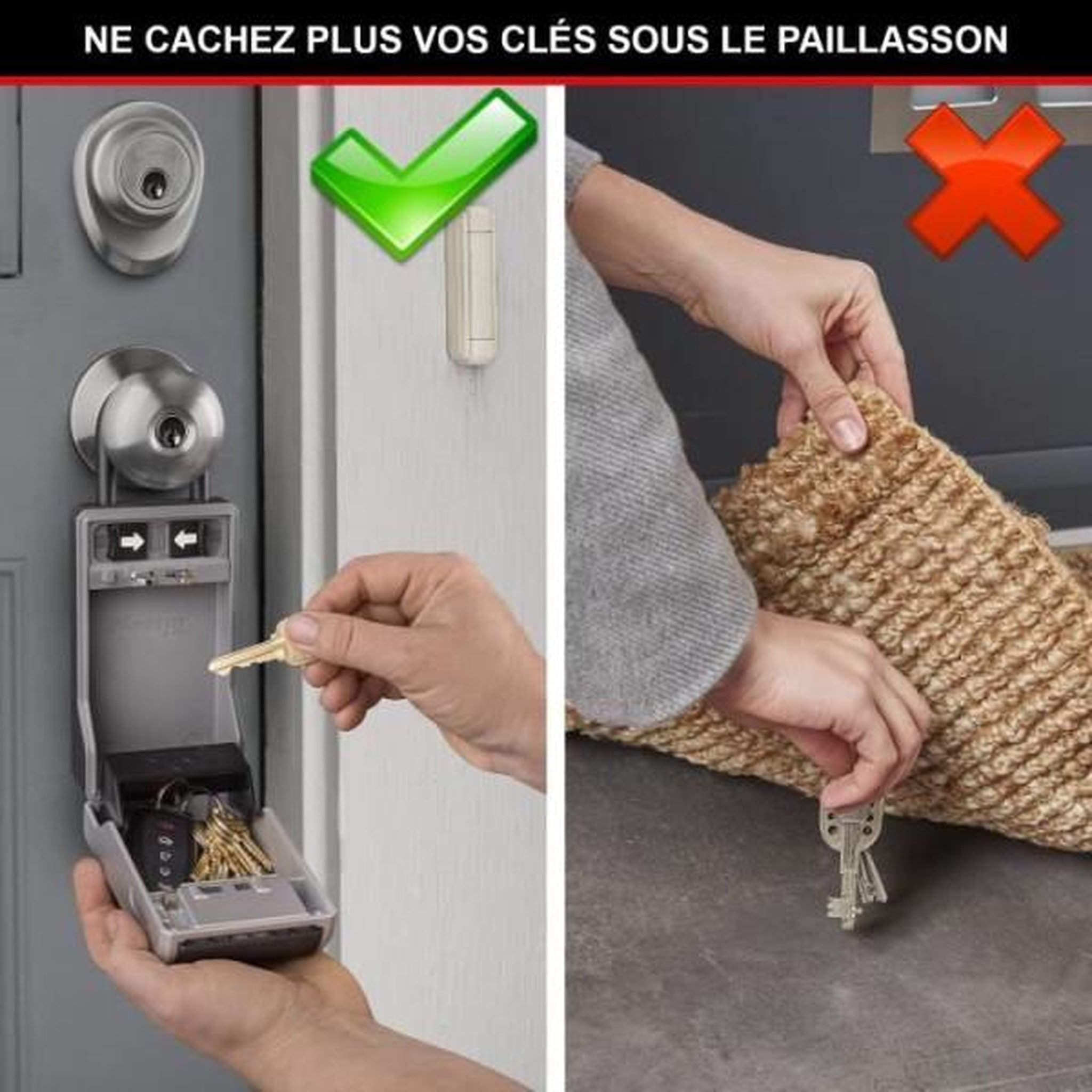 Voir la diapositive 6 : Master lock Armoire de sécurité masterlock boîte a clés 5482eurd format l