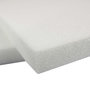 Voir la diapositive 3 : Paris Prix Lot de 2 Galettes de Chaise  Mousse  40x40cm Blanc