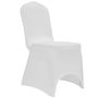 Voir la diapositive 4 : VIDAXL Housses elastiques de chaise Blanc 12 pcs