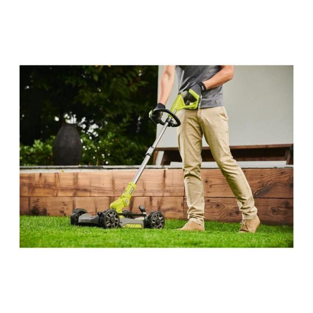 Ryobi Tondeuse 3 en 1 RYOBI - RY18LMC30A-0 - 18V One+ - coupe 30 cm - Sans batterie ni chargeur