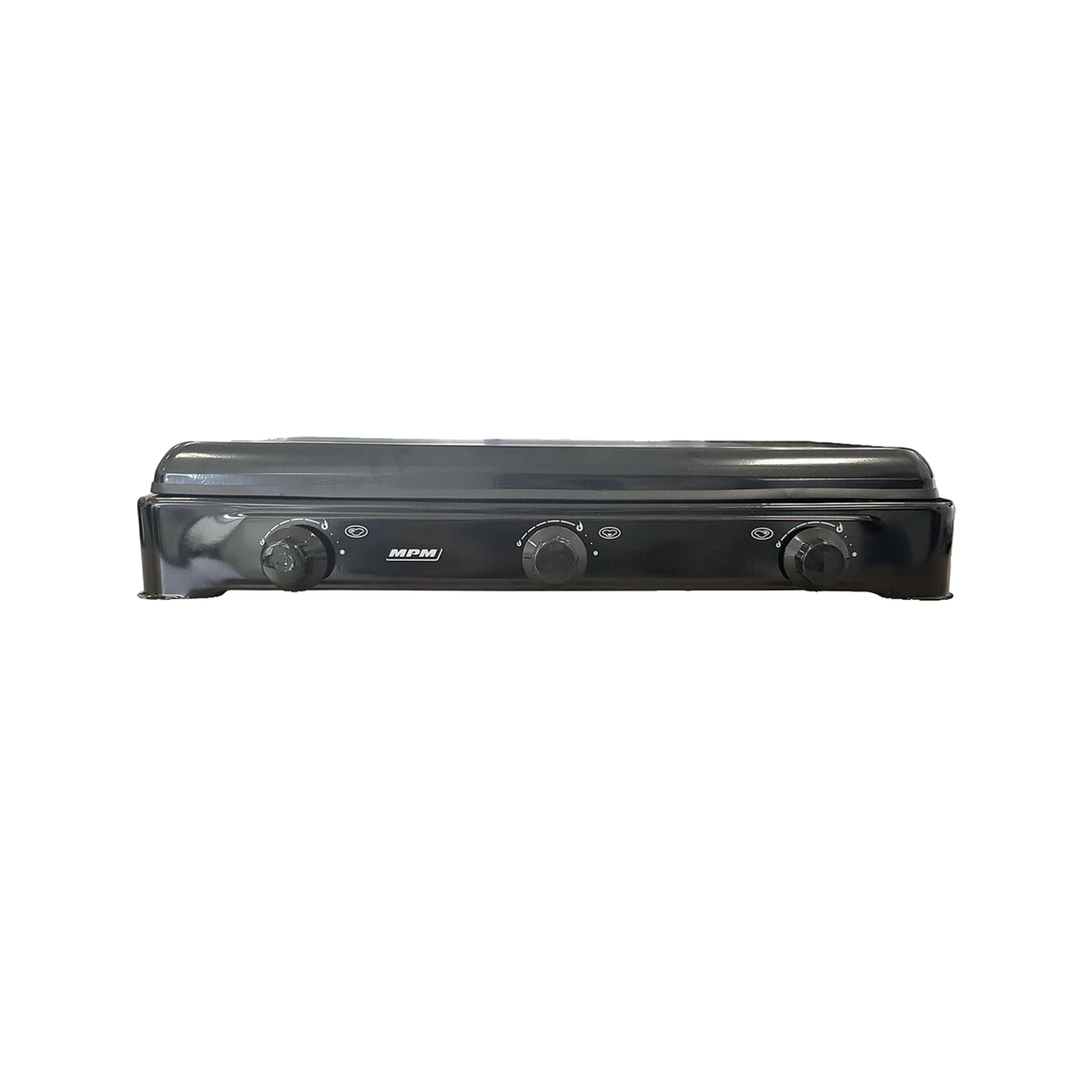 Voir la diapositive 3 : MPM Plaque de cuisson gaz smile-kn-03/1kb 5200W 3 foyers