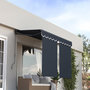 Voir la diapositive 2 : Habitat et Jardin Store banne avec lambrequin en aluminium 2 x 3 m   Shadow  - Gris anthracite