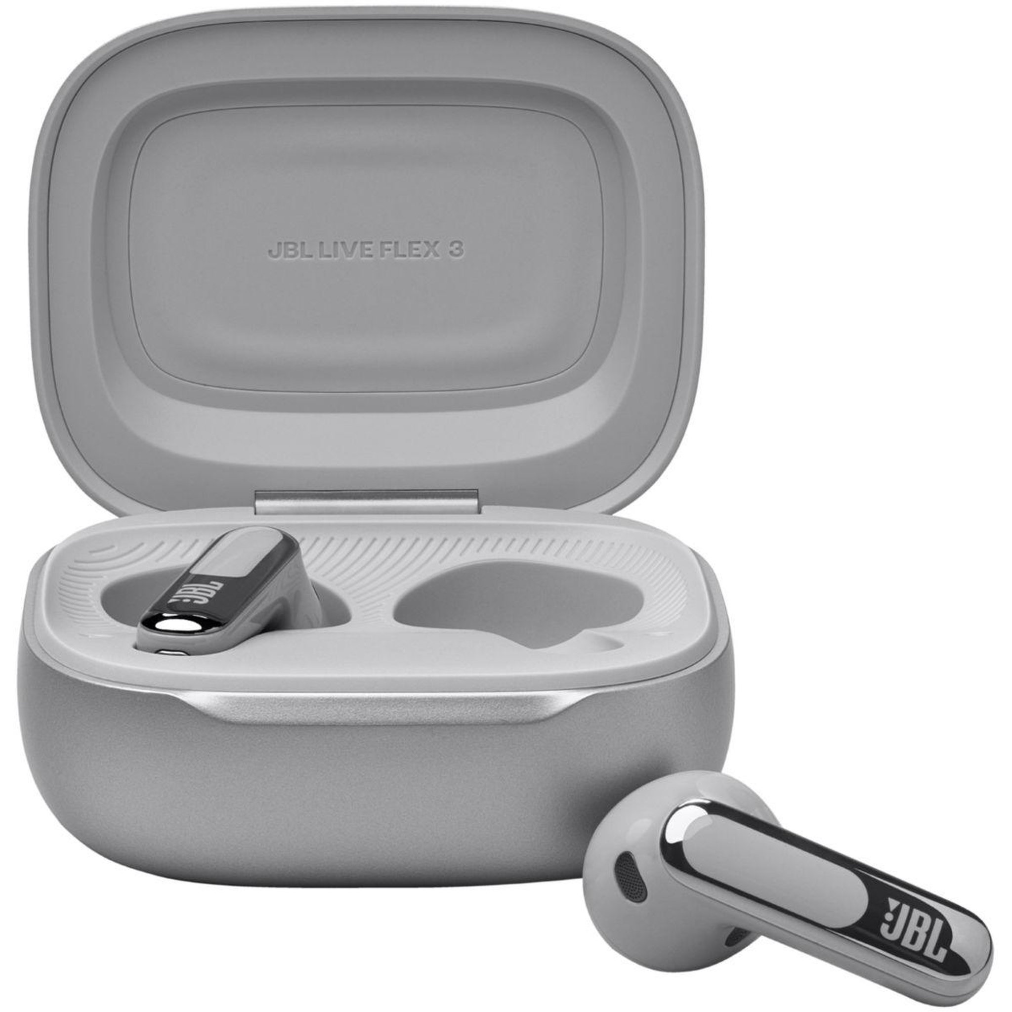 Voir la diapositive 2 : JBL Ecouteurs Live Flex 3 Argent
