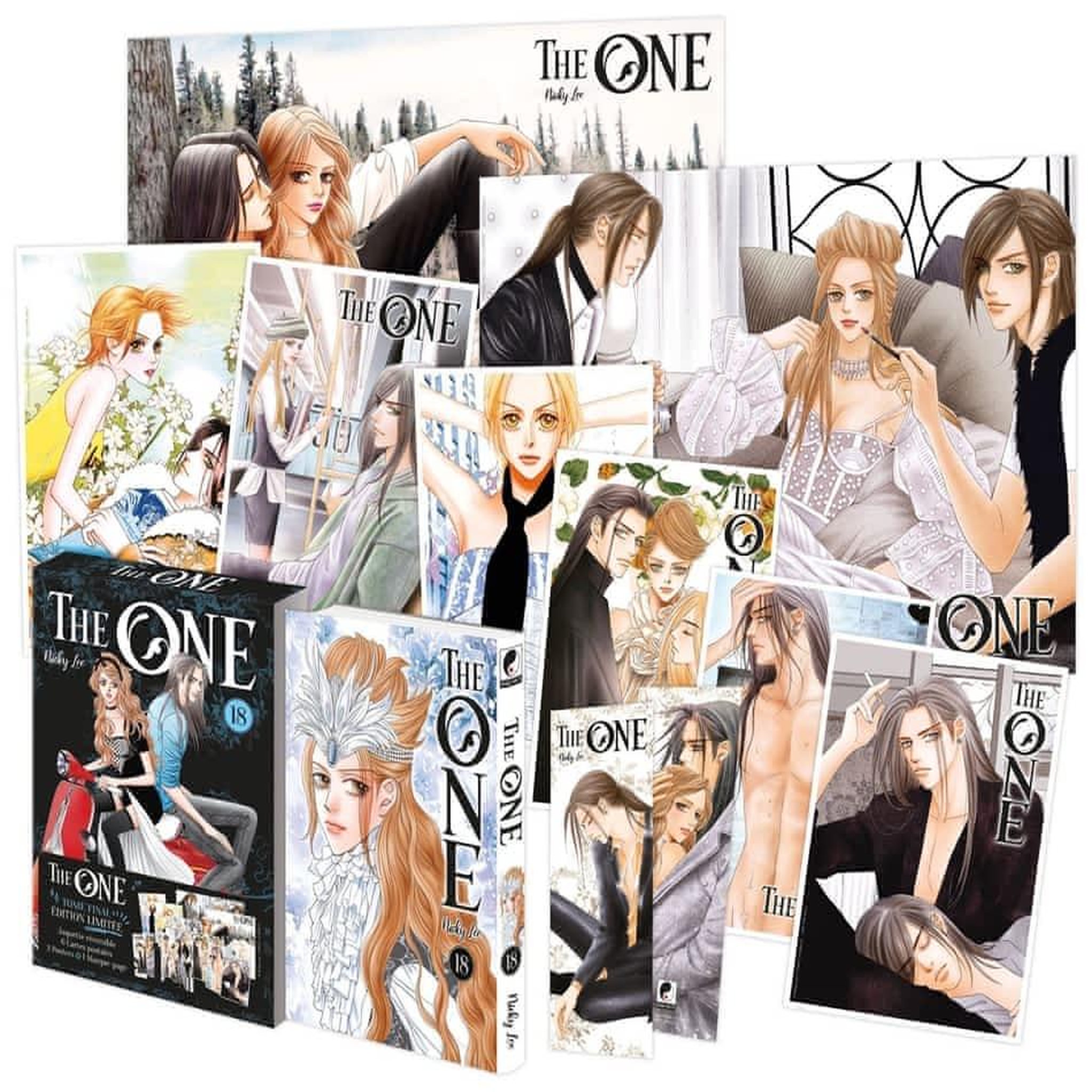 THE ONE TOME 18 : COFFRET AVEC 1 JAQUETTE REVERSIBLE ALTERNATIVE, 6 CARTES POSTALES, 2 POSTERS ET 1 MARQUE-PAGE. EDITION LIMITEE, Lee Nicky