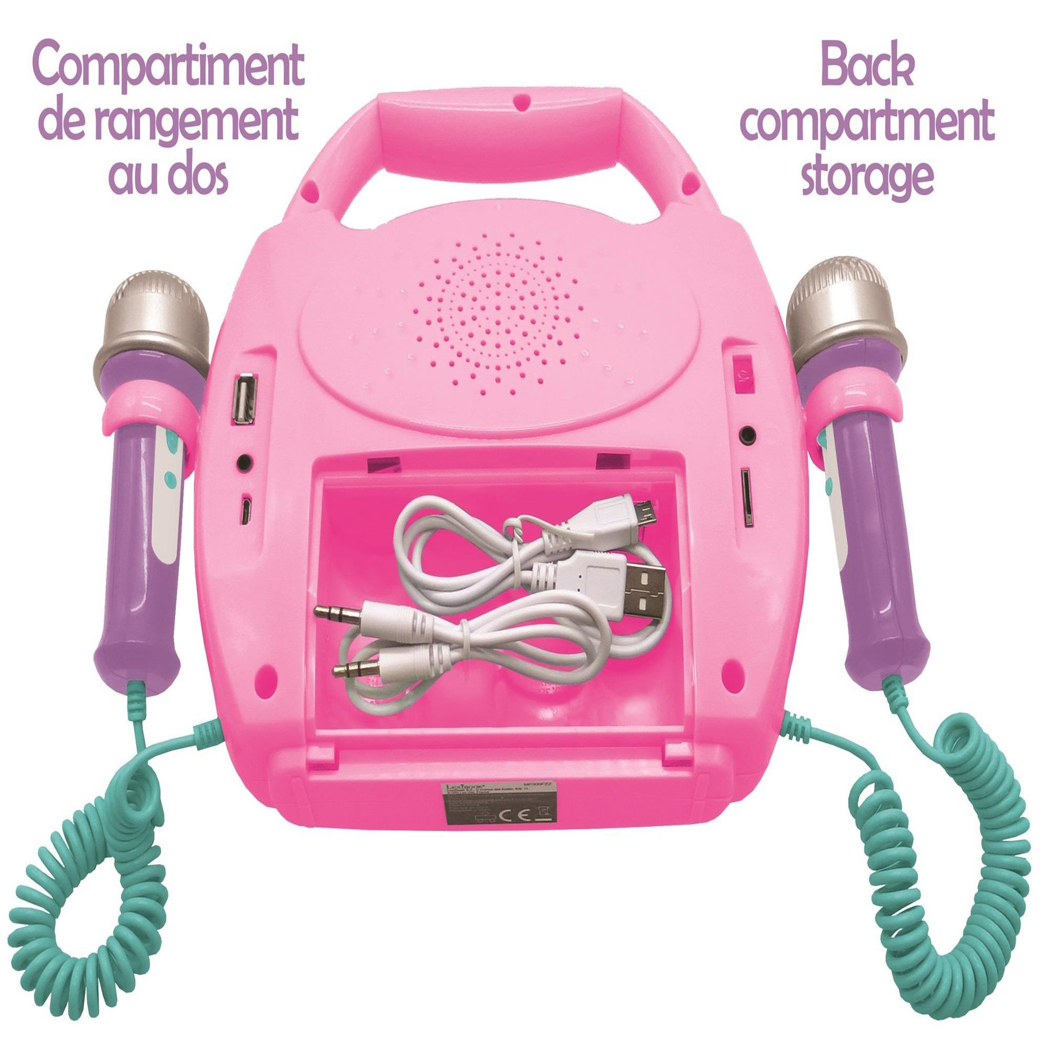 Voir la diapositive 4 : Lexibook Enceinte Bluetooth Licorne avec Micros