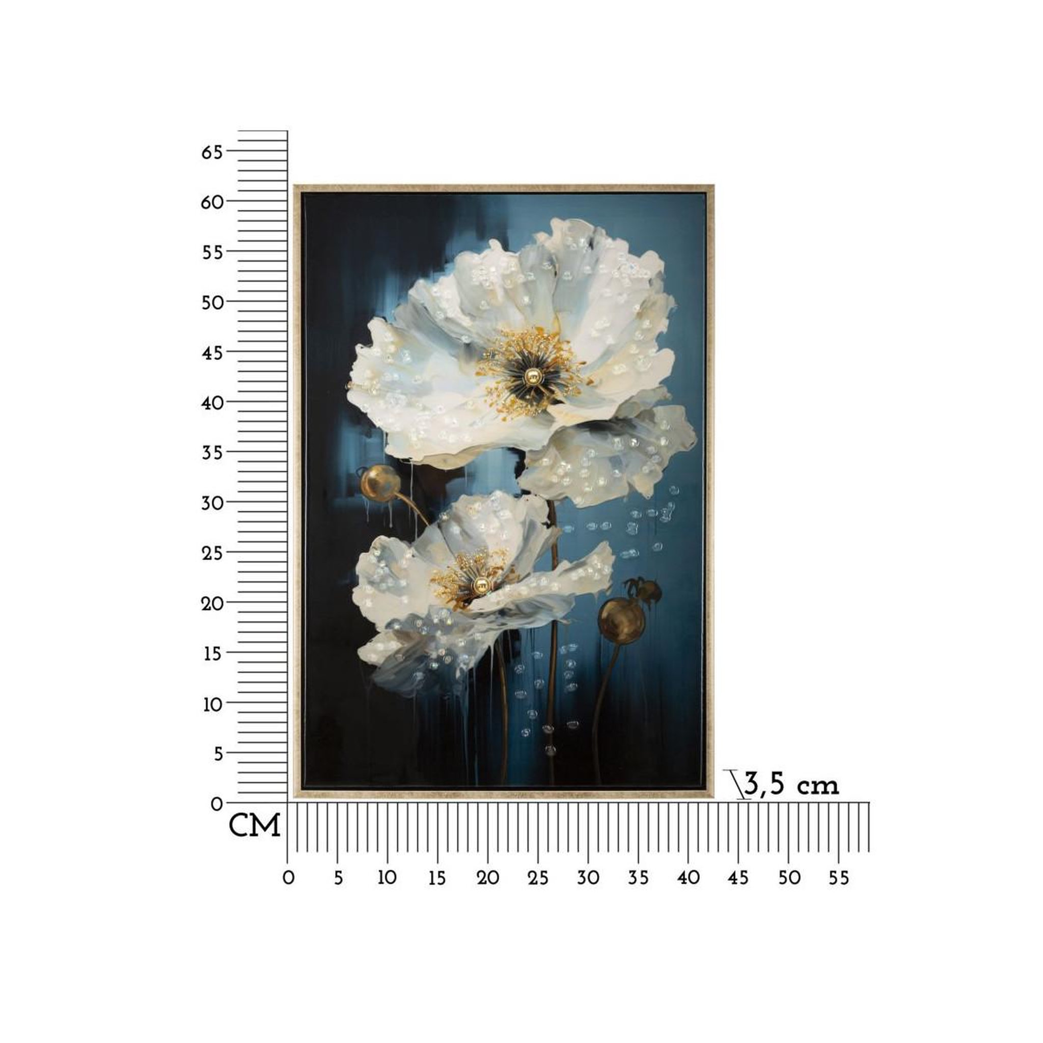 Voir la diapositive 6 : Paris Prix Tableau imprimé déco  bluey  42x62cm multicolore