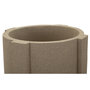 Voir la diapositive 4 : Paris Prix Cache-Pot Design  Moai  101cm Marron
