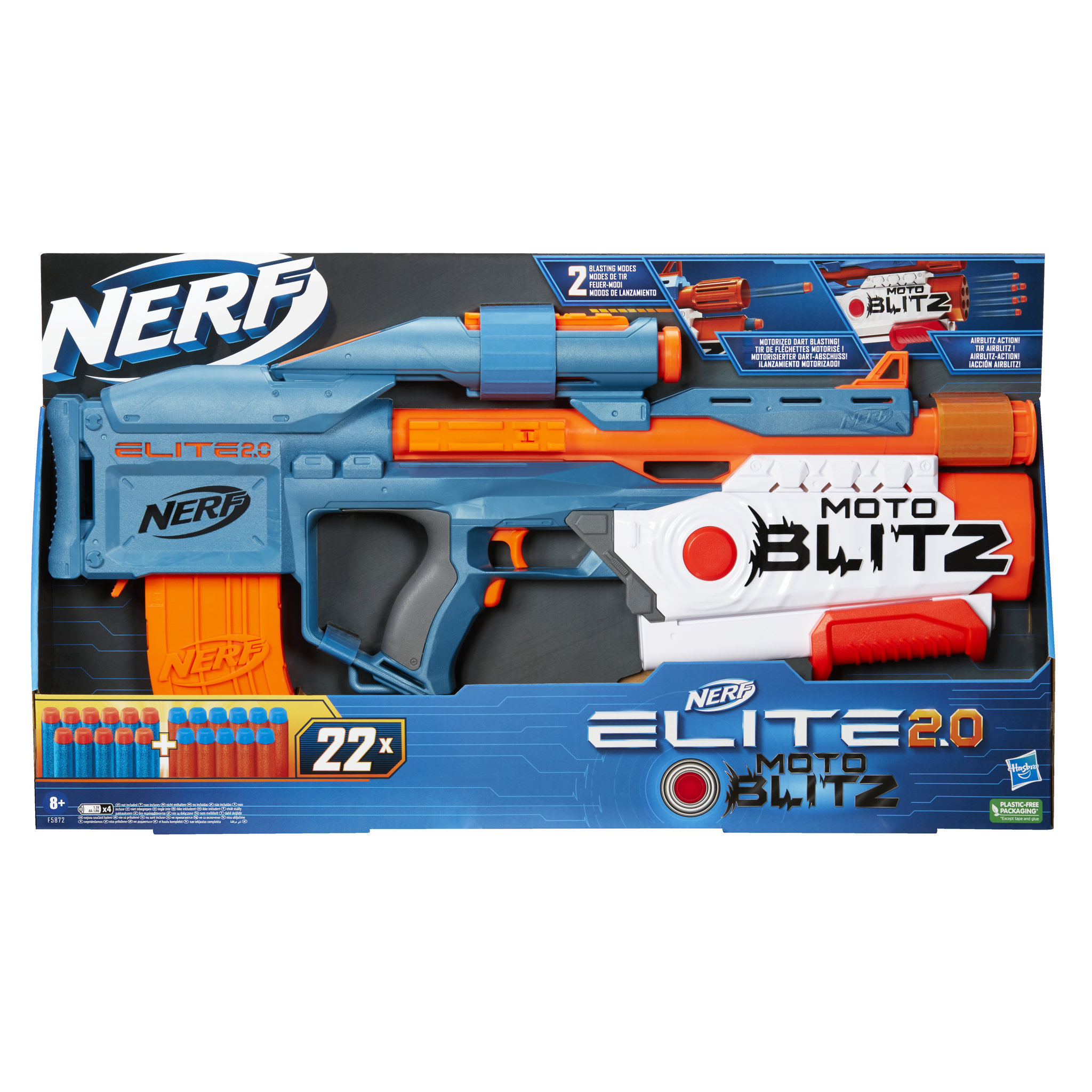 Voir la diapositive 5 : NERF Motoblitz CS-10 Nerf Elite 2.0 