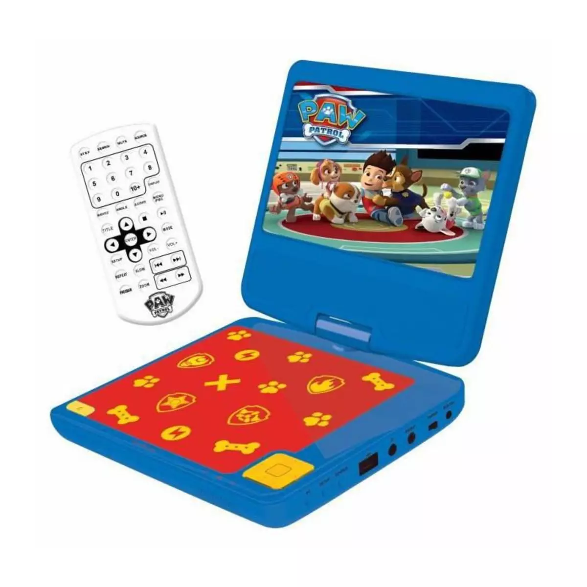 Lexibook PAT PATROUILLE Lecteur DVD portable enfant ecran LCD 7in LEXIBOOK - batterie rechargeable