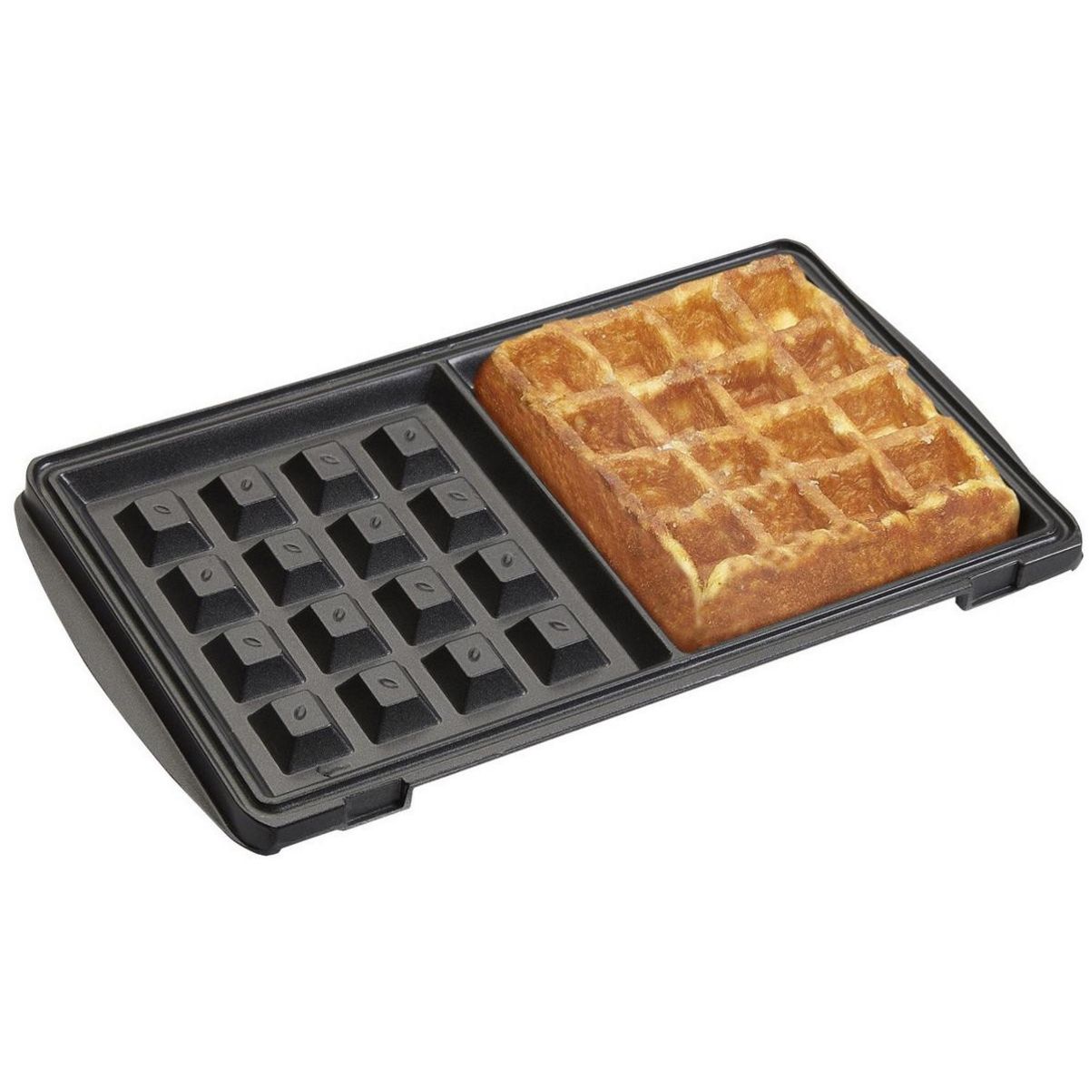 Bestron Croque-gaufre-grill 3en1 760w noir - asm8010